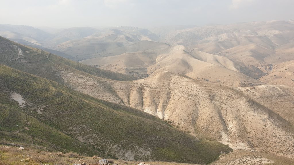 טיילת נחל פרת - ונוף מדברי